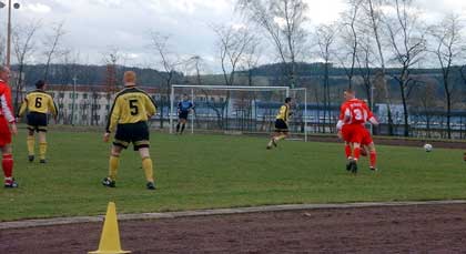 Spielszene aus Leinefelde - FC RW Erfurt II 0:2